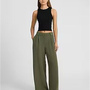 High Waisted Relaxed Trouser (nwt) 4L